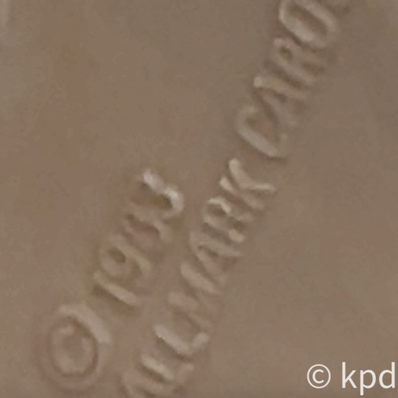 1983 Hallmark QX4229 "Baroque Angels" Ornament - Picture 9 of 9